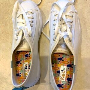 Keds canvas platform sneakers